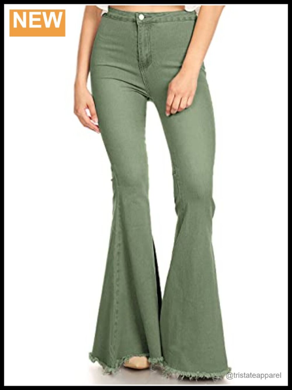 Anna-Kaci High Waist Bell Bottom Flare Jeans